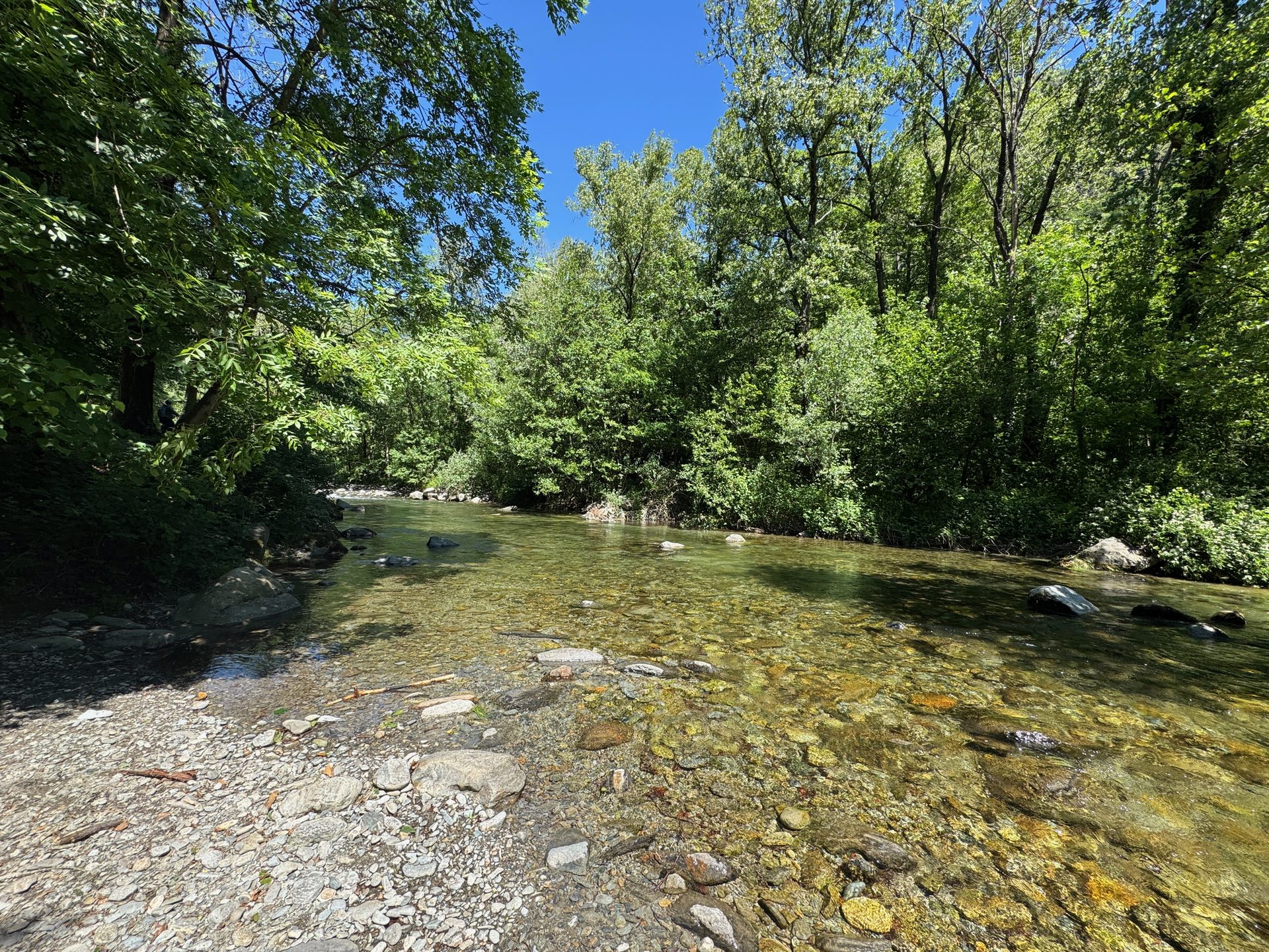 Fluss Vedeggio – Lieblingsstelle zum Baden